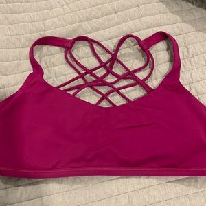 Lululemon Magenta Purple Free to Be Bra